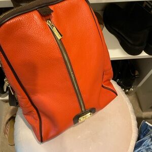 Valentina Orange Backpack